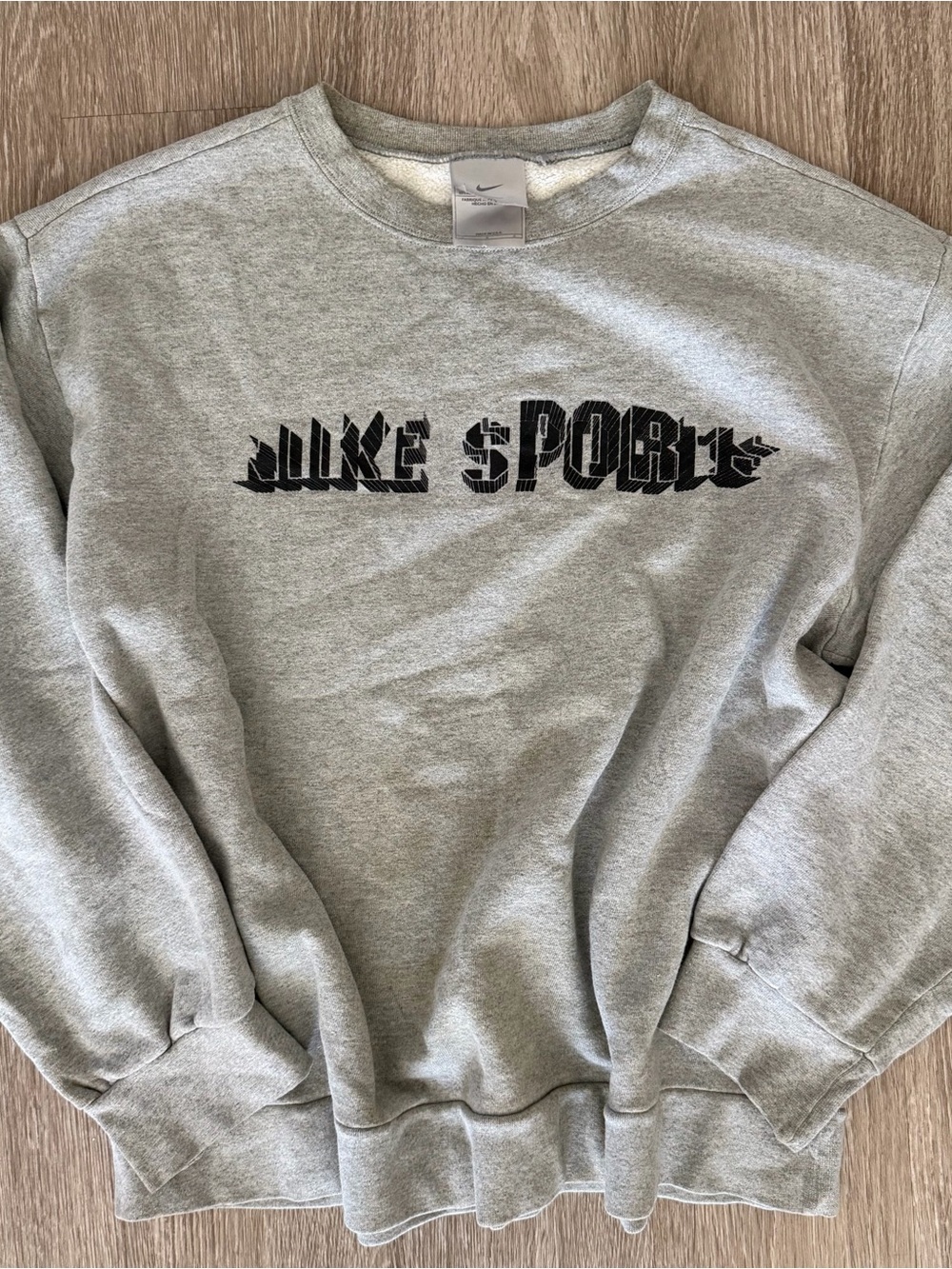 Nike VTG gray tag pullover Crewneck sz L